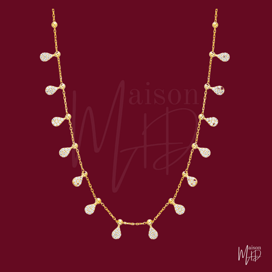 Élégance D'Or | Diamond Dewdrop