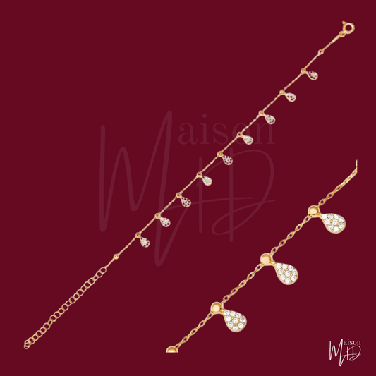 Élégance D'Or | Diamond Dewdrop