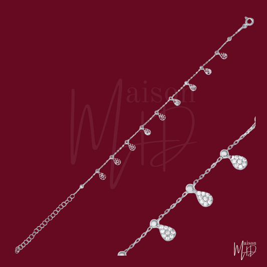 Élégance D'Argent | Diamond Dewdrop